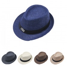 Nature Straw Fedora Hat